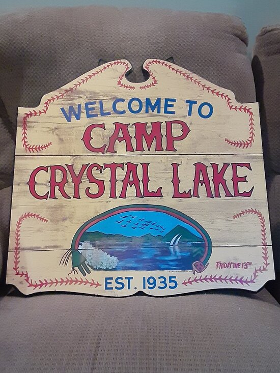 Friday The 13th – Camp Crystal Lake Sign - Picture 11 of 12
